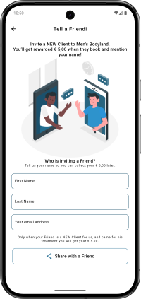 Men's Bodyland App Only Feature